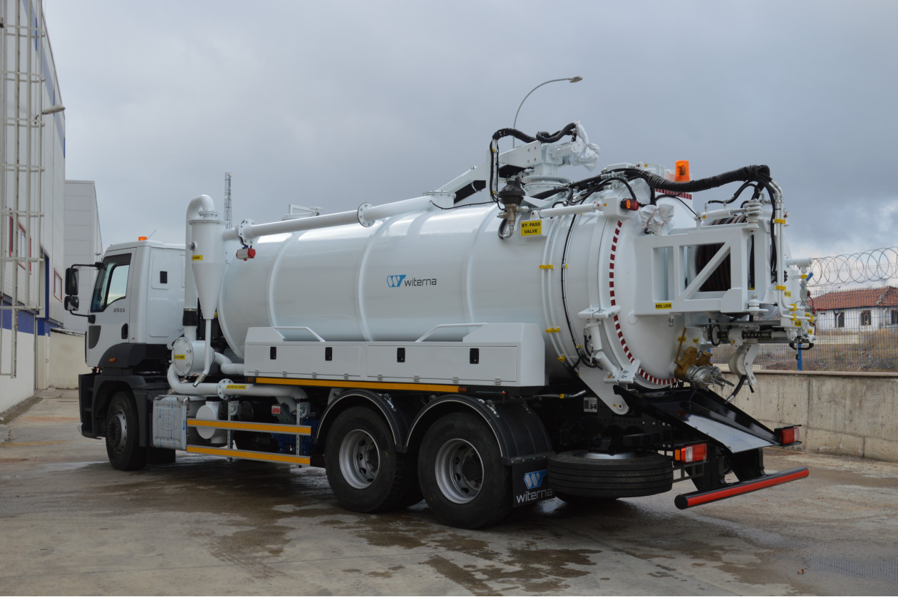 Комбіновані машини для прочищення каналізації Combi-Terna