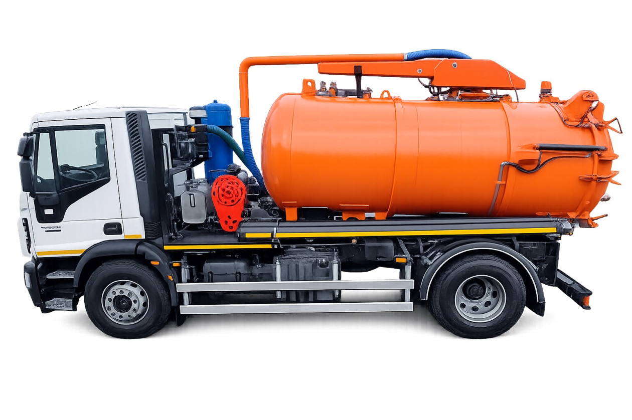 Мулосос 8м3 на шасі IVECO EUROCARGO ML 180