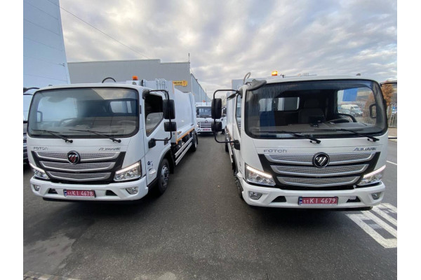U-TRUCK розпочинає новий 2025 рік із відвантаження чергової партії сміттєвозів!