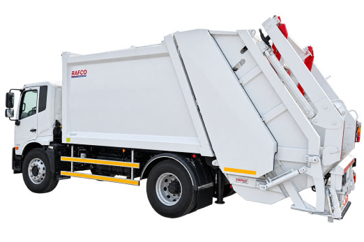 Сміттєвоз заднього завантаження RAFCO L-PRESS 16 куб.м на шасі FOTON AUMAN BJ 1186