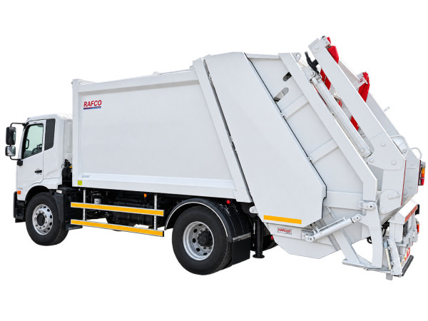 Сміттєвоз заднього завантаження RAFCO L-PRESS 16 куб.м на шасі FOTON AUMAN BJ 1186